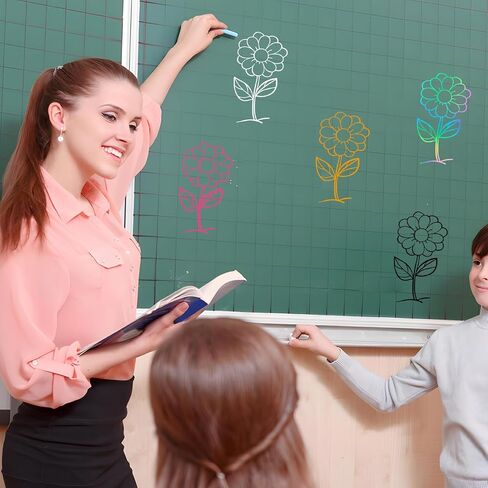 1Sheet Sun Flower Decal,Daisy Flower Birth Month Wildflowers Stickers,Vinyl Boho Floral Car Bumper Decal Gift for Plant Lovers,Women Birthday Wedding Party Classroom Decor|7.5" High (White) in Kuwait