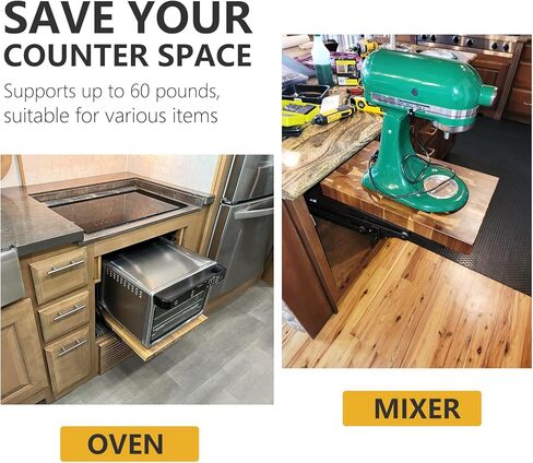 رافعة خلاط أجهزة المطبخ للخزانة، رافعة الأجهزة مع آلية زنبركية ذاتية القفل لأجهزة المطبخ الصغيرة in Kuwait