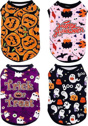 PET SHOW 4 Pack Blank Dog Shirts for Extra Small Doggies Female Tank Top Tee Solid Red Pink T-Shirts Pets Daily Plain Sleeveless Vest Cats Kittens Puppy Clothes Girls(X-Small) in Saudi Arabia