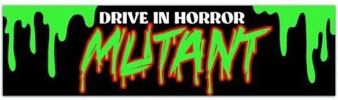 ملصق ممتص للصدمات من Drive-In Mutant! ملصق لمحبي فيلم الرعب! مانعة لتسرب الماء! ملصق فينيل مصفح طويل مقاس 11 بوصة لسيارتك! [01202] in Saudi Arabia