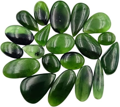 SGM Shop™ Natural Silver Sheen Obsidian Cabochon Loose Gemstone Flat Back Mix A+ Quality For Jewelry Making, Crafts & DIY, Wedding Gift, Healing Chakra, Wire Wrapping Crystals-3 Pcs in Saudi Arabia