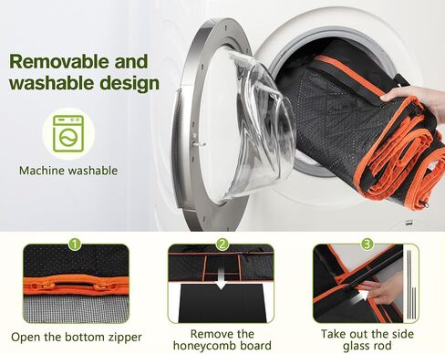 Pecute Back Seat Extender for Dogs, Hard Bottom Dog Car Seat Supports 330lb, Back Seat Extender Sturdy Built-in Iron Pipe, Dog Hammock Bed with Upgraded Side Wings for Car, SUV, Trucks in Saudi Arabia