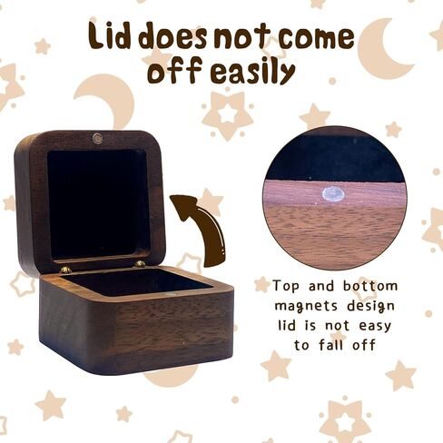 Personalized Pet Memorial Gifts for Loss of Dog or Cat, Pet Hair Keepsake Box, Walnut Wood Dog Memorial Gift Suitable for Dog Tags, Cat Memorial Gifts, Pet Loss Sympathy Gift, Dog Ashes Keepsake in Saudi Arabia