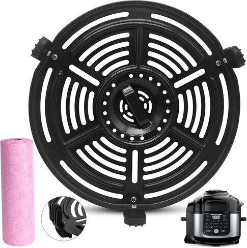 قطع غيار مقلاة الهواء للنينجا FD302 6.5 Qt FD101 5 Qt FD401 8 Qt مقلاة الهواء، مقلاة الهواء شواء لوحة الشواية لوحة هش لوحة الملحقات رف صينية للنينجا OP302 OP305 FD305 FD305 مقلاة الهواء in Kuwait