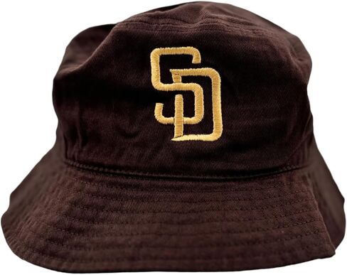 San Diego Bucket Hat, Embroidered, Perfect for Summer, Camping, Fishing, Tailgaiting, Baseball, him, her, dad, mom (Brown) (L/XL) in Saudi Arabia