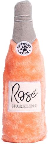 ZippyPaws - Happy Hour Crusherz Drink Themed Crunchy Water Bottle Dog Toy - Rosé in Saudi Arabia