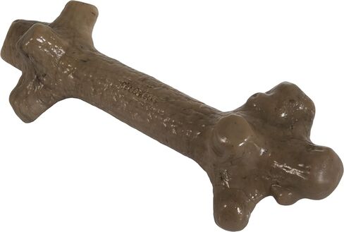 Pet Qwerks Nylon Stick BarkBone - Durable Dog Toys for Aggressive Chewers - Peanut Butter Flavor - 6" in Saudi Arabia