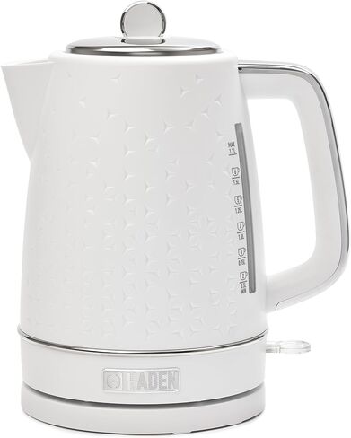 Haden Starbeck Electric Kettle Textured with Auto Shut Off, Boil Dry Protection, and Light Indicator for Home, Kitchen, and Boiling Purposes, Black in Saudi Arabia