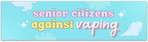 ملصق كبار السن ضد التدخين الإلكتروني - ملصق Meme، Vapegod، ملصق ممتص للصدمات، الجيل Z، جيل الألفية، غريب، ملصق مضحك، ملصق كمبيوتر محمول [00868] in Saudi Arabia