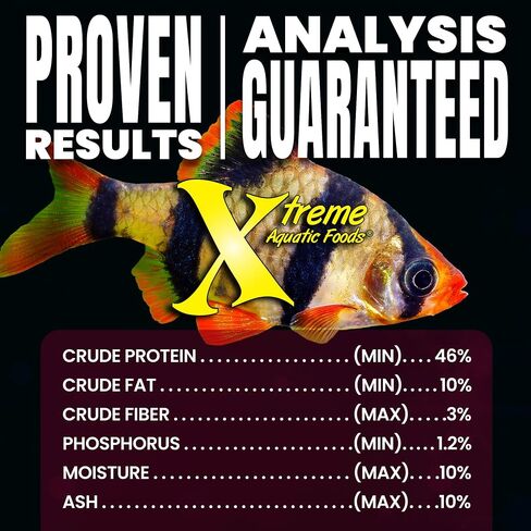 Xtreme Beef Heart Flakes - High Protein, Nutrient-Dense for Tropical & Freshwater Fish, Supports Growth, Color Enhancement, Easy Digestion - Ideal for Discus and Cichlids (1oz) in Saudi Arabia