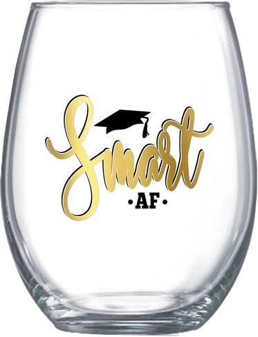 هدايا التخرج الذكية لطلاب الجامعات المضحكة لإعلان تخرجها دعامة كأس نبيذ بدون جذع 0215 in Kuwait