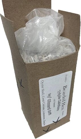 Triple Calcium w/Gizzard Grit - All Natural Crushed Oyster Shell, Limestone, Coral Calcium, Granite - Egg Laying Supplement, Wild Turkey, Game Bird, Duck, Chicken (3 Pounds) in Saudi Arabia