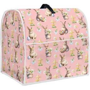 Stand Mixer Cover Compatible with Kitchen Aid Mixer, White Marble Print Kitchen Appliance Dustproof Covers with Pockets, Fits All Tilt Head & Bowl Lift Models Mixers