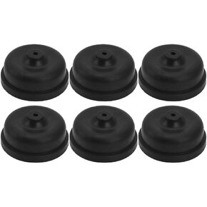 6Pcs Black Aquarium Diaphragm,Aquarium Air Pump Accessories,Aquarium Diaphragm,Aquarium Air Pump Accessories for Aquarium Air Oxygen Pump,Aquarium Air Pump Diaphragm，Aquarium Pumps and Filters