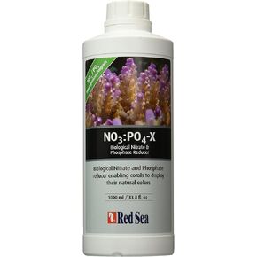 Red Sea Fish Pharm ARE22204 NO3:PO4-X Biological Nitrate and Phosphate Reducer for Aquarium, 1-Liter