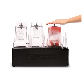 Blendtec Rapid Rinser Station - One-Push Cleaning for Blender Jars - Compatible with Blendtec Blenders - Black