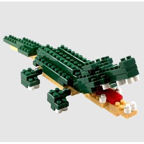 Daiso Saltwater Crocodile Petit Block from Japan