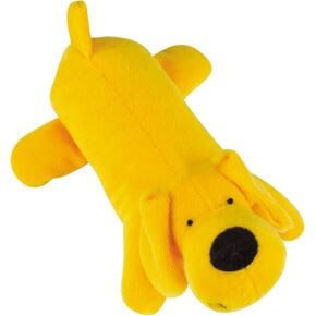 Zanies Neon Big Yelper Dog Toys, Yellow, 7"