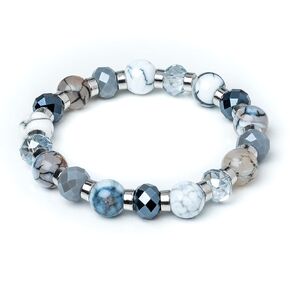 Fire Agate Stretch Bracelet