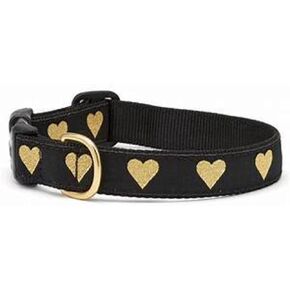 Up Country, Collar XLarge Heart of Gold 1'
