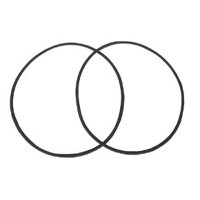 "MGA502 Lid Gasket Suitable for PREETHI Grind-n-Store Jars" (Rubber, 2 Units)