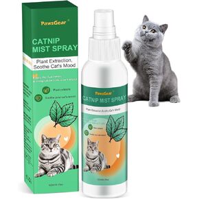Catnip Spray, Catnip Spray for Indoor Cats, Cat Scratch Spray for Outdoor Training, Catnip for Cat Exercise, for Adult Cats and Kittens