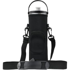 Storage Bag for Ninja Portable Blender Dust Cover Sleeve with Adjustable Shoulder for Ninja BC151NV/BC51NV/BC151BK/BC151CR/BC151EM/ BC151PR/BC151WH/BC155PS Blast Portable Blender (Black) in Kuwait