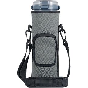 Storage Bag for Ninja Portable Blender Dust Cover Sleeve with Adjustable Shoulder for Ninja BC151NV/BC51NV/BC151BK/BC151CR/BC151EM/ BC151PR/BC151WH/BC155PS Blast Portable Blender (Black)