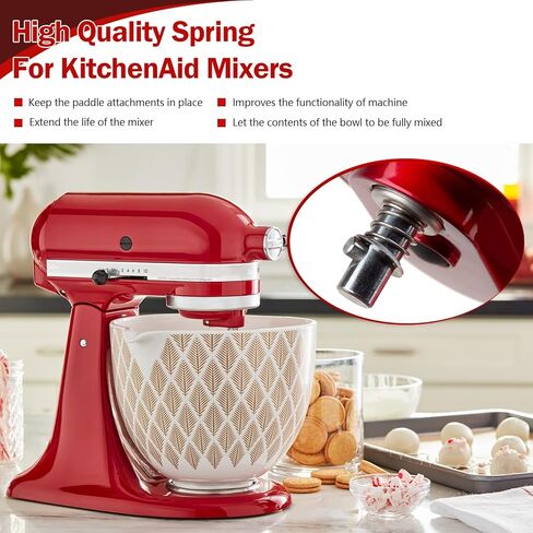 زنبرك وغسالة سريعة التثبيت متوافقة مع خلاطات رأس إمالة كيتشن ايد، زنبرك لملحقات خلاطات رأس إمالة كيتشن ايد، حماية وزيادة عمر الخلاط in Kuwait