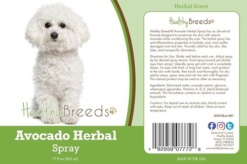 السلالات الصحية Bichon Frise Avocado Herbal Spray 17 أوقية in Saudi Arabia