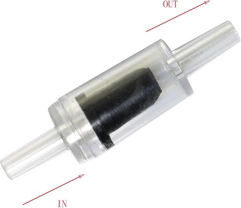 10pcs Air Pump Check Valves Pipe Fitting for Aquarium Fish Tank CO2 Water Air Line Pump One Way Non-Return Actuator Check Valve in Saudi Arabia