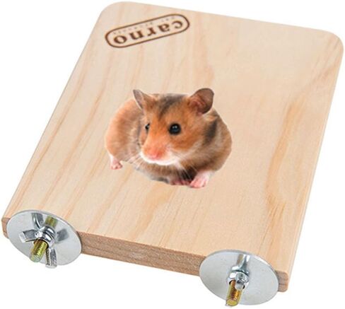 Keersi Wood Platform Perch Toy for Hamster Rat Chinchilla Guinea Pig Squirrel Parrot Bird Parakeet Cockatiel Conure Cockatoo African Grey Amazon Lovebird Finch Canary Cage Stand in Saudi Arabia