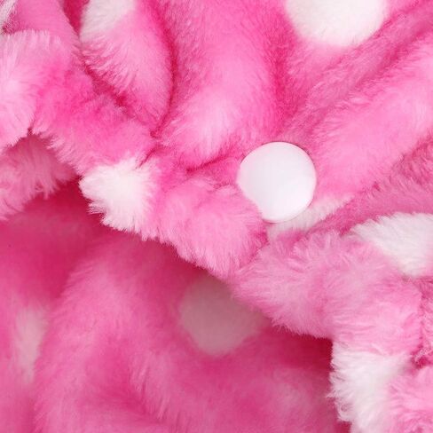 HEEPDD Dog Clothes, Pet Winter Clothes Pet Jump Suit Warm Pajamas Clothing with Hoodies for Dogs Cats in Saudi Arabia
