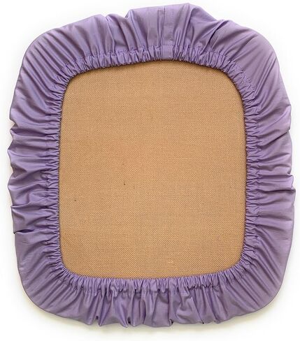 Grime Guard Q-Snap 11 × 11 بوصة، غطاء قطني مقاس Nurge 4 هوب مربع التطريز عبر خياطة لكمة التطريز DIY الحرفية الخياطة الأرجواني in Saudi Arabia