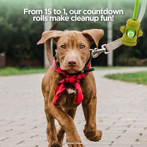 The Original Poop Bags® Dog Poop Bags Rolls Countdown®, 960 Counts Dog Poop Bag USDA Certified 38% Plant Based & 62% PE, Unscented Dog Bags For Poop, Doggie Poop Bags, Doggy Poop Bags Dog Waste Bags in Saudi Arabia