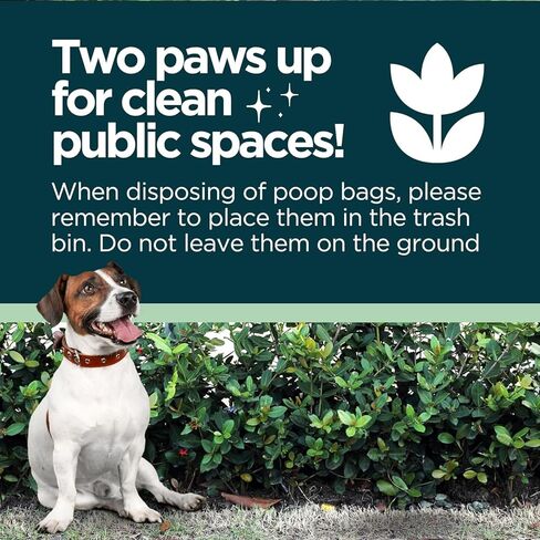 The Original Poop Bags® Dog Poop Bags Rolls Countdown®, 960 Counts Dog Poop Bag USDA Certified 38% Plant Based & 62% PE, Unscented Dog Bags For Poop, Doggie Poop Bags, Doggy Poop Bags Dog Waste Bags in Saudi Arabia
