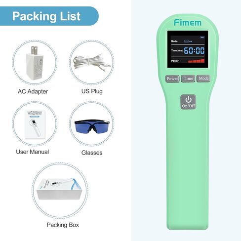 Cold Laser Therapy for Dogs, 4x808nm+16x650nm, Portable Red Light Therapy Vet Device for Pain Relief, Cold Laser Therapy Device for Cat and Horse, Pet Laser Therapy, Handheld Laser Device Animal in Saudi Arabia