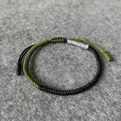 LADY Wan Tibetan Bracelet Hand Braided Lucky Rope Knots in Saudi Arabia