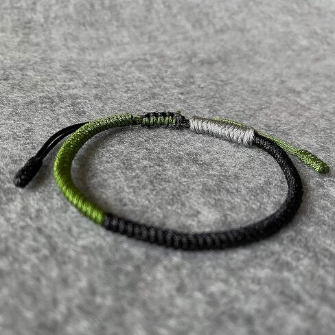 LADY Wan Tibetan Bracelet Hand Braided Lucky Rope Knots in Saudi Arabia