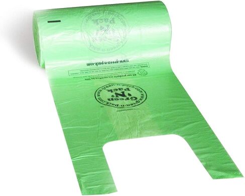 Green N Pack Dog Waste Litter Pick-Up Bags (Easy-Tie Handles), 200-Count in Saudi Arabia