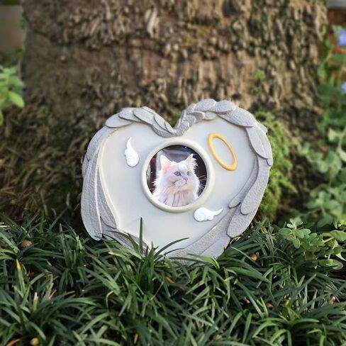 Pet Memorial Stone for Cat Commemorates Our Lost Fur Baby, Cat Memorial Stone Pet Grave Markers for Outdoor Garden Indoor Display Memorial Gift in Saudi Arabia