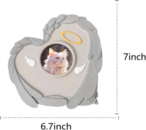 Pet Memorial Stone for Cat Commemorates Our Lost Fur Baby, Cat Memorial Stone Pet Grave Markers for Outdoor Garden Indoor Display Memorial Gift in Saudi Arabia