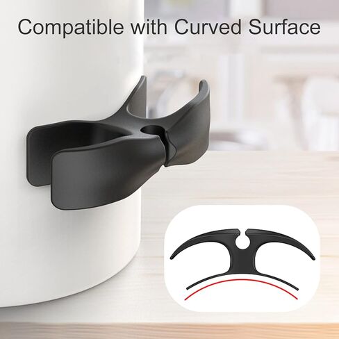 3 PCS Cord Organizer for Appliances, Kitchen Appliance Cord Winder for Storage Home Wire Upgrade Design Cord Winder Stick on Toaster, Oven, Blender and Sandwich Maker (Mixed Color) in Saudi Arabia