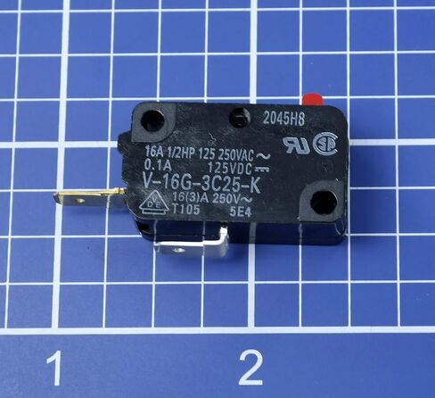 2-PACK (Mini Micro Switch) Microwave Oven Door Switch Replacements WB24X10038 WB24X10076 GSM-V1603A2 28QBP0497, FA63 in Saudi Arabia