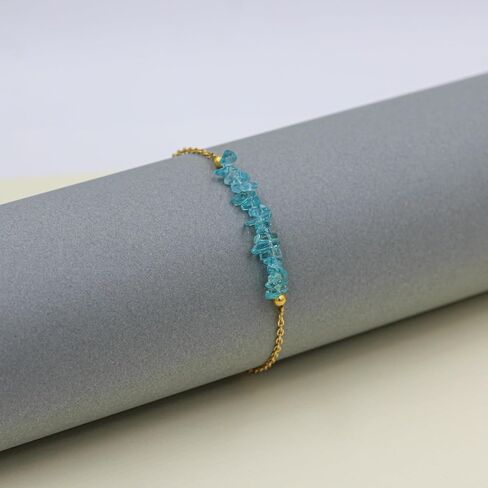 Natural Carnelian Chips Bracelet, Orange Gemstone Bracelet, Minimalist Jewelry, Crystal Carnelian Bracelet, 7 + 1 Inch 14k Yellow Gold Plated Adjustable Chain in Saudi Arabia