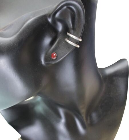 الأسود والأحمر يشب ترصيع الرجال الأقراط للجنسين in Kuwait