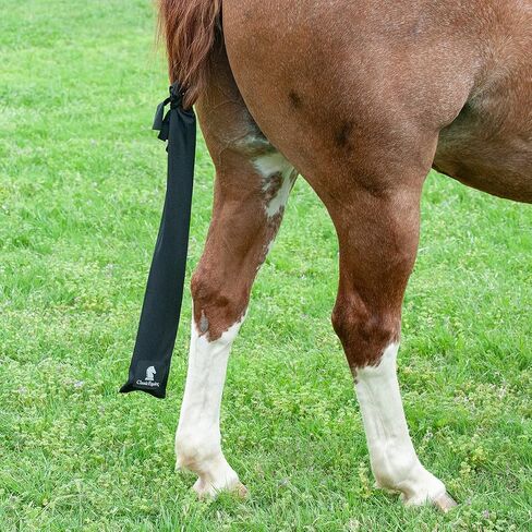 Classic Equine Tail Bag, Black in Kuwait