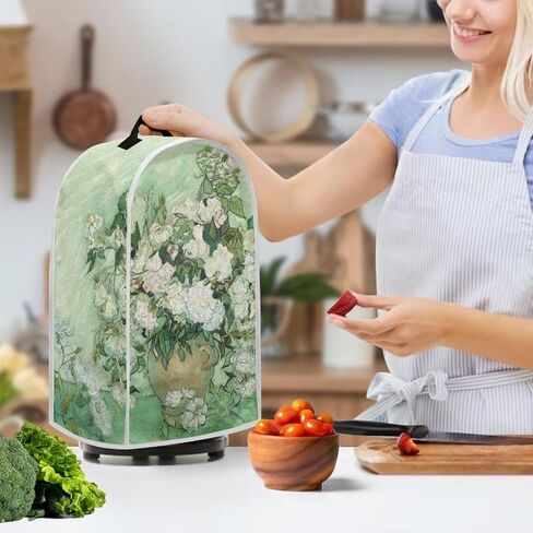 Small Appliance Covers Soft Blender Covers Dust Covers Washable Food Processor Covers Suitable for Coffee Machines Stand Mixers Toasters - Brown Coffee in Kuwait