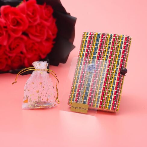 أقراط Forget Me Not Flower، أقراط زهرة مضغوطة حقيقية، أقراط راتنج زهرة مجففة مطلية بالذهب عيار 14 قيراط، مجوهرات مصنوعة يدويًا للنساء، هدايا عيد ميلاد لها (ذهبي) in Saudi Arabia
