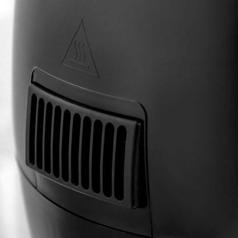 OVENTE Mini Air Fryer, 700W Power with 1 Liter Capacity, Indicator Lights, Adjustable Temperature & Timer, Perfect for Personal Use to Cook Healthy and Oilless Fry, Bake & Roast Food, White FAM21101W in Saudi Arabia